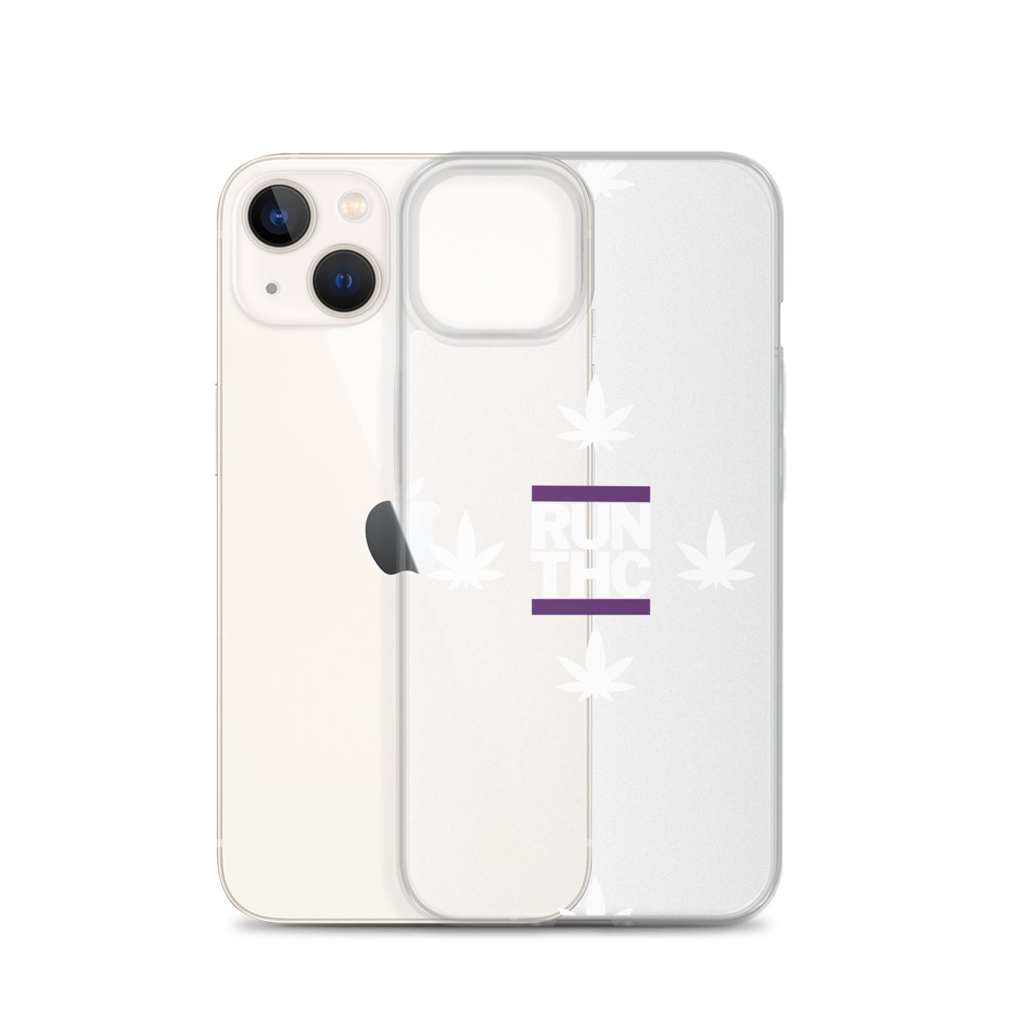 RUN THC TWO STAR | Clear Case for iPhone®