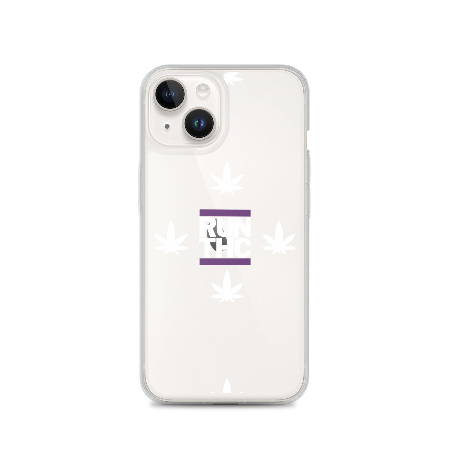 RUN THC TWO STAR | Clear Case for iPhone®