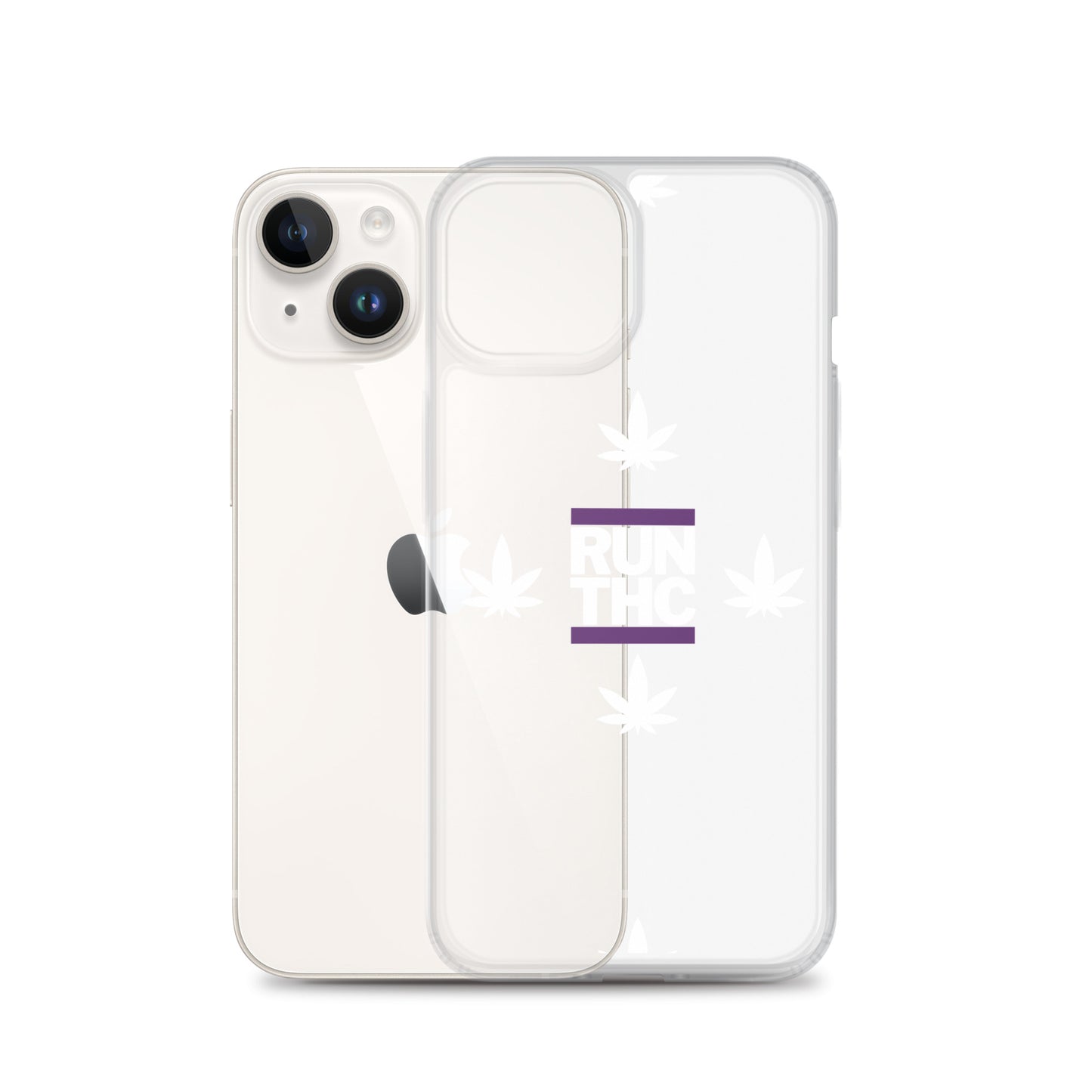 RUN THC TWO STAR | Clear Case for iPhone®