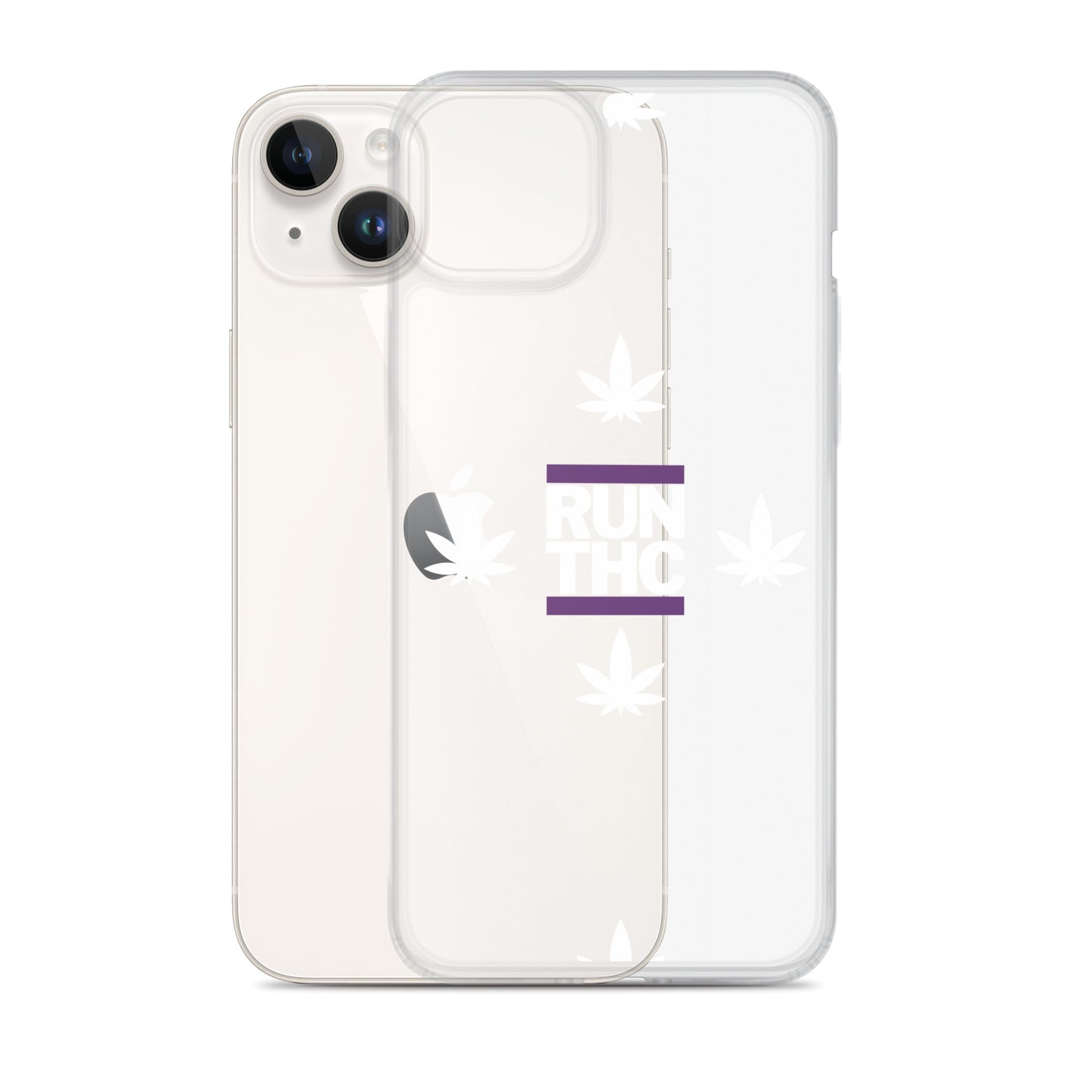 RUN THC TWO STAR | Clear Case for iPhone®
