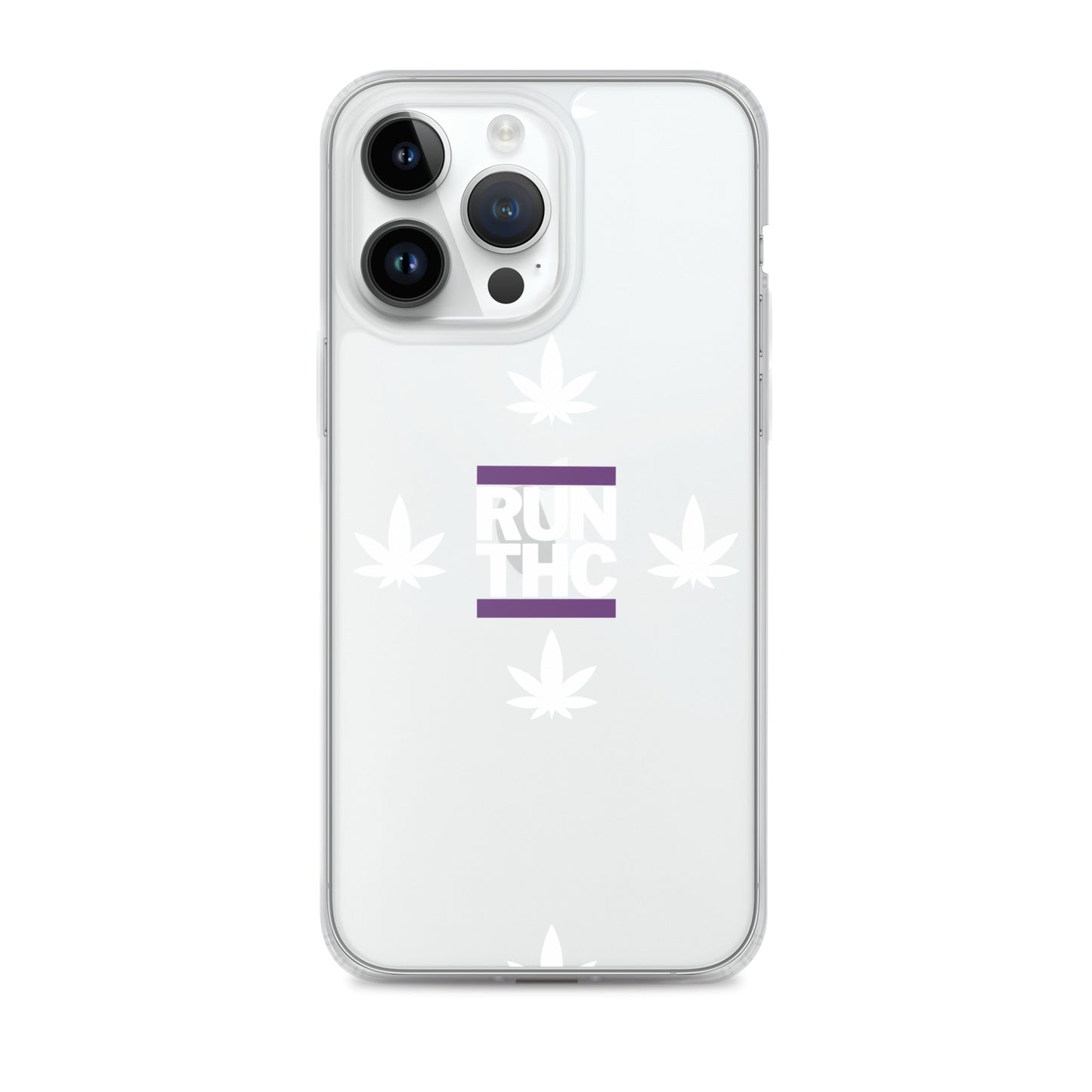 RUN THC TWO STAR | Clear Case for iPhone®