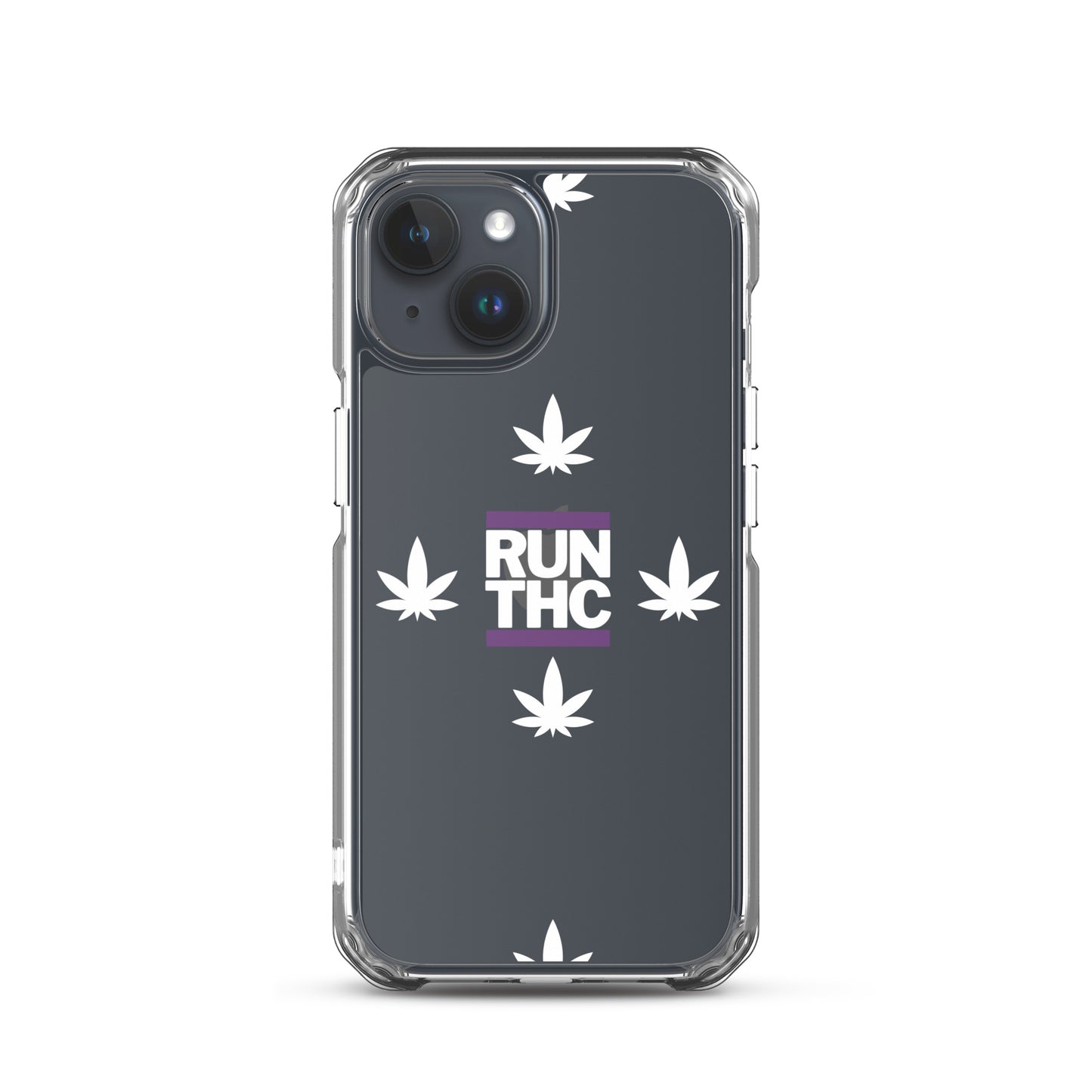 RUN THC TWO STAR | Clear Case for iPhone®