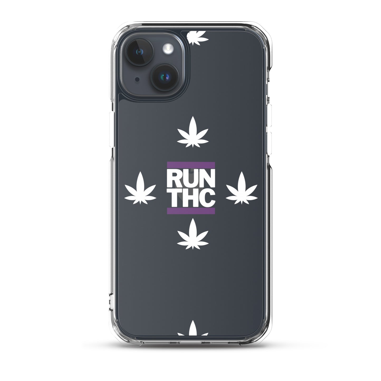 RUN THC TWO STAR | Clear Case for iPhone®