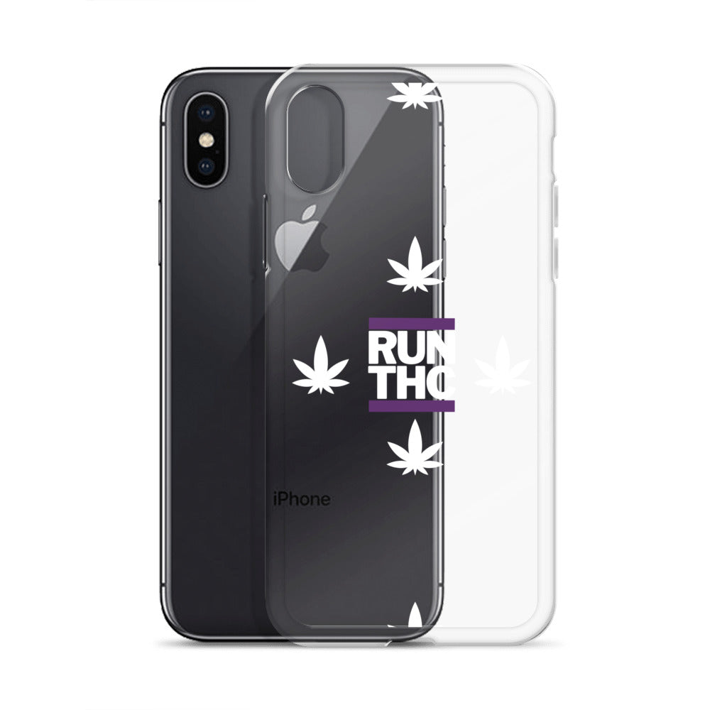RUN THC TWO STAR | Clear Case for iPhone®