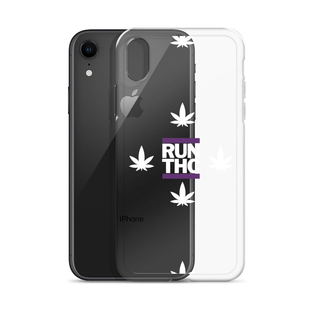 RUN THC TWO STAR | Clear Case for iPhone®