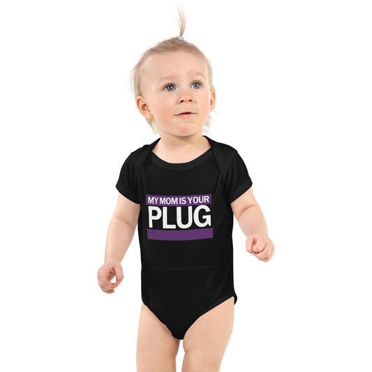 PLUG | Onesie | Purple Logo