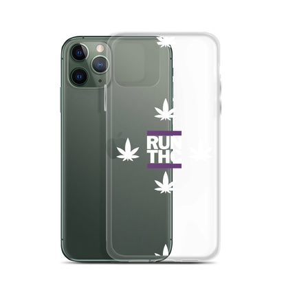 Clear Case for iPhone® - RUNTHC Logo - TWOSTARS