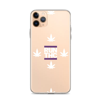 Clear Case for iPhone® - RUNTHC Logo - TWOSTARS