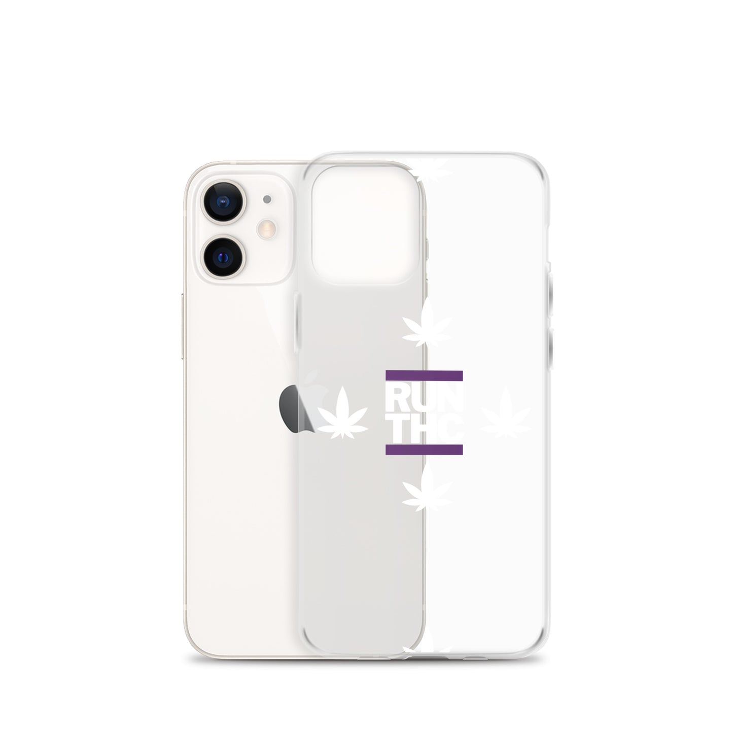 Clear Case for iPhone® - RUNTHC Logo - TWOSTARS