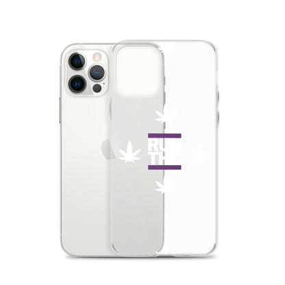 Clear Case for iPhone® - RUNTHC Logo - TWOSTARS