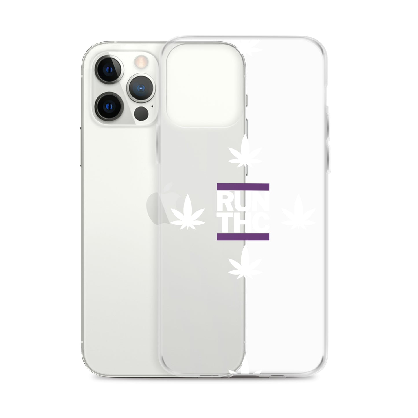 Clear Case for iPhone® - RUNTHC Logo - TWOSTARS