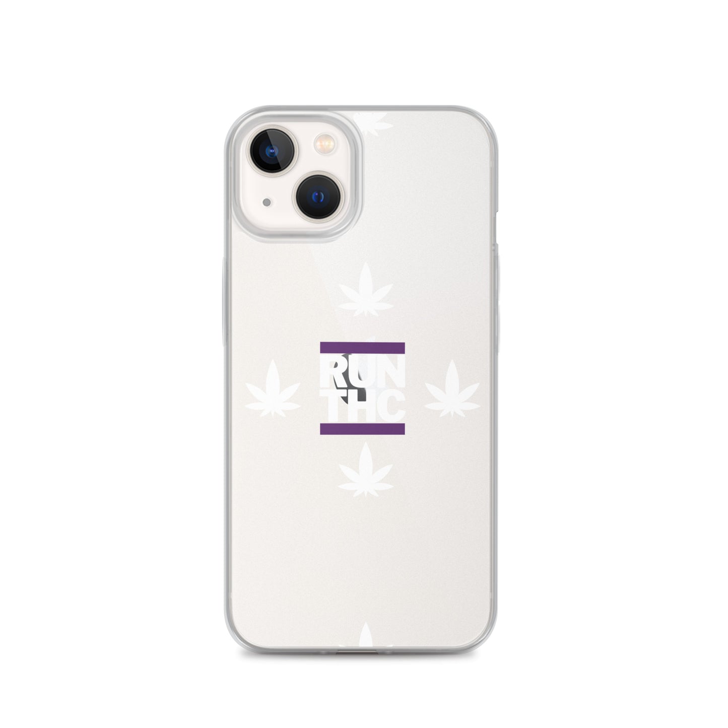 Clear Case for iPhone® - RUNTHC Logo - TWOSTARS