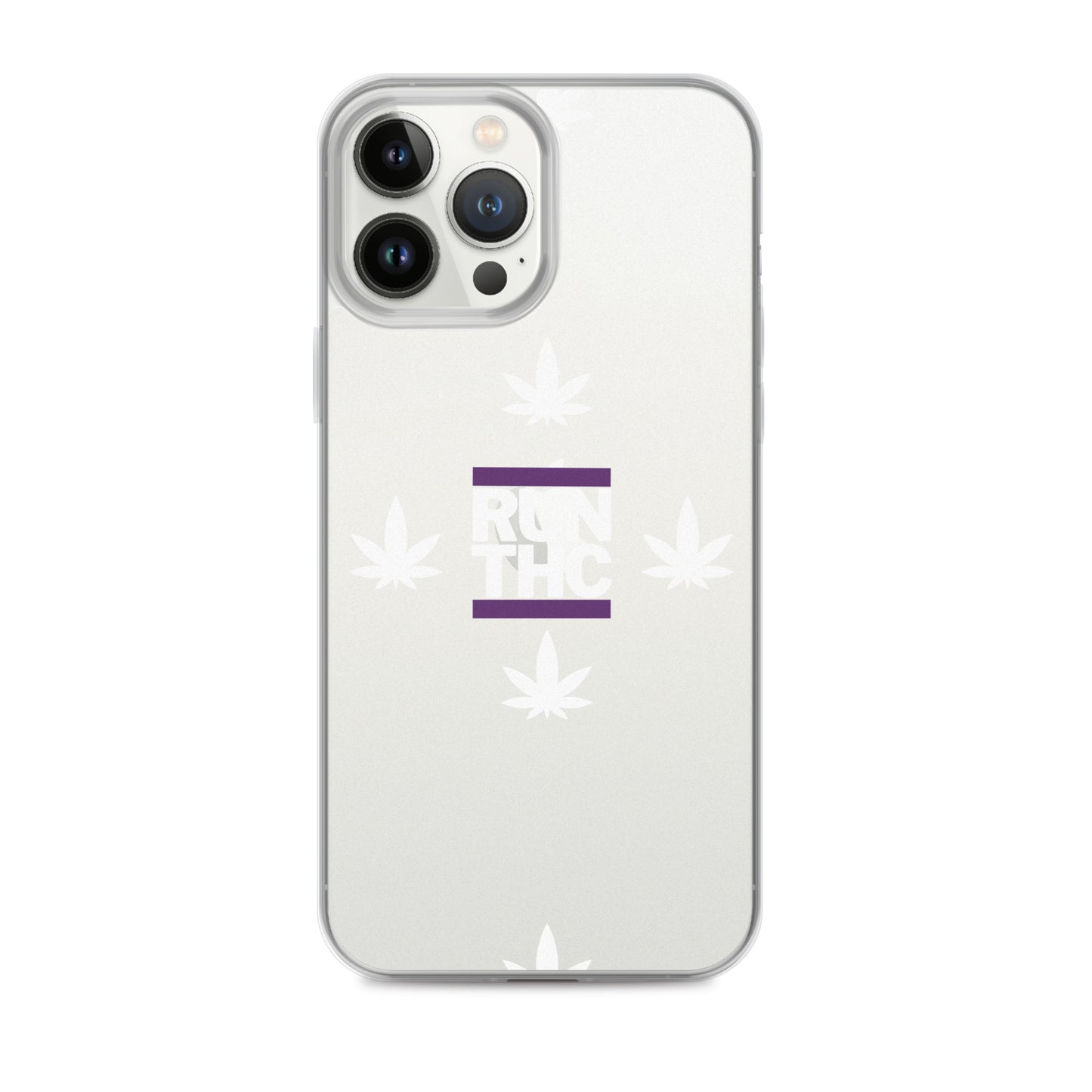 Clear Case for iPhone® - RUNTHC Logo - TWOSTARS