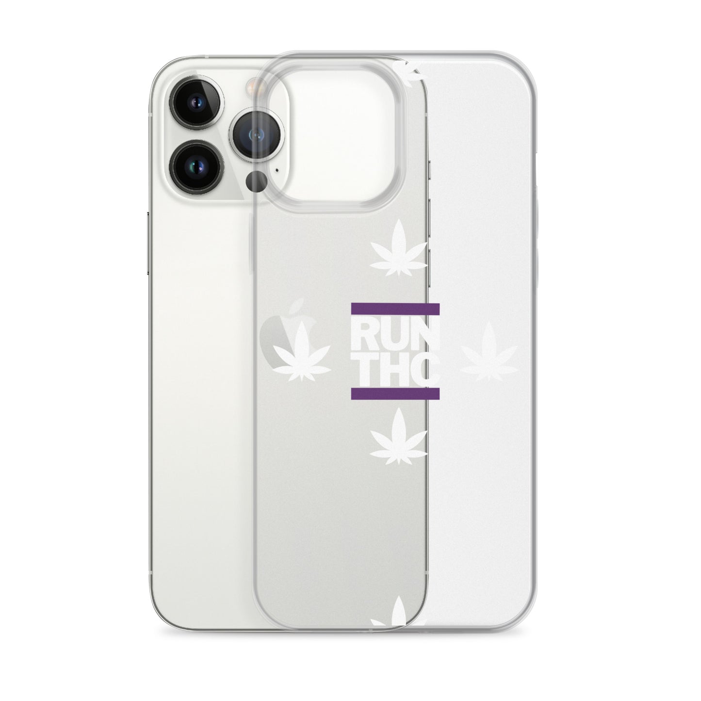 Clear Case for iPhone® - RUNTHC Logo - TWOSTARS