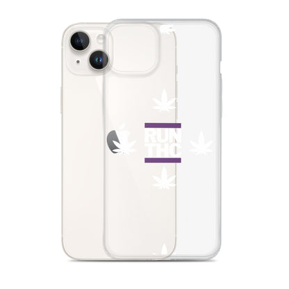 Clear Case for iPhone® - RUNTHC Logo - TWOSTARS