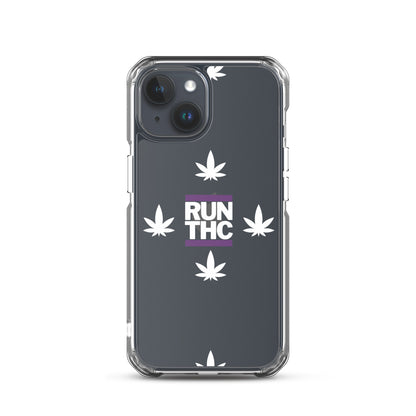 Clear Case for iPhone® - RUNTHC Logo - TWOSTARS