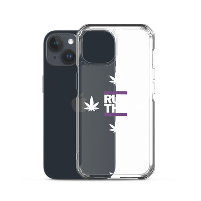 Clear Case for iPhone® - RUNTHC Logo - TWOSTARS