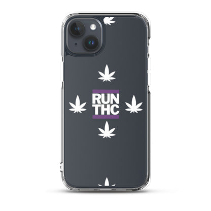 Clear Case for iPhone® - RUNTHC Logo - TWOSTARS