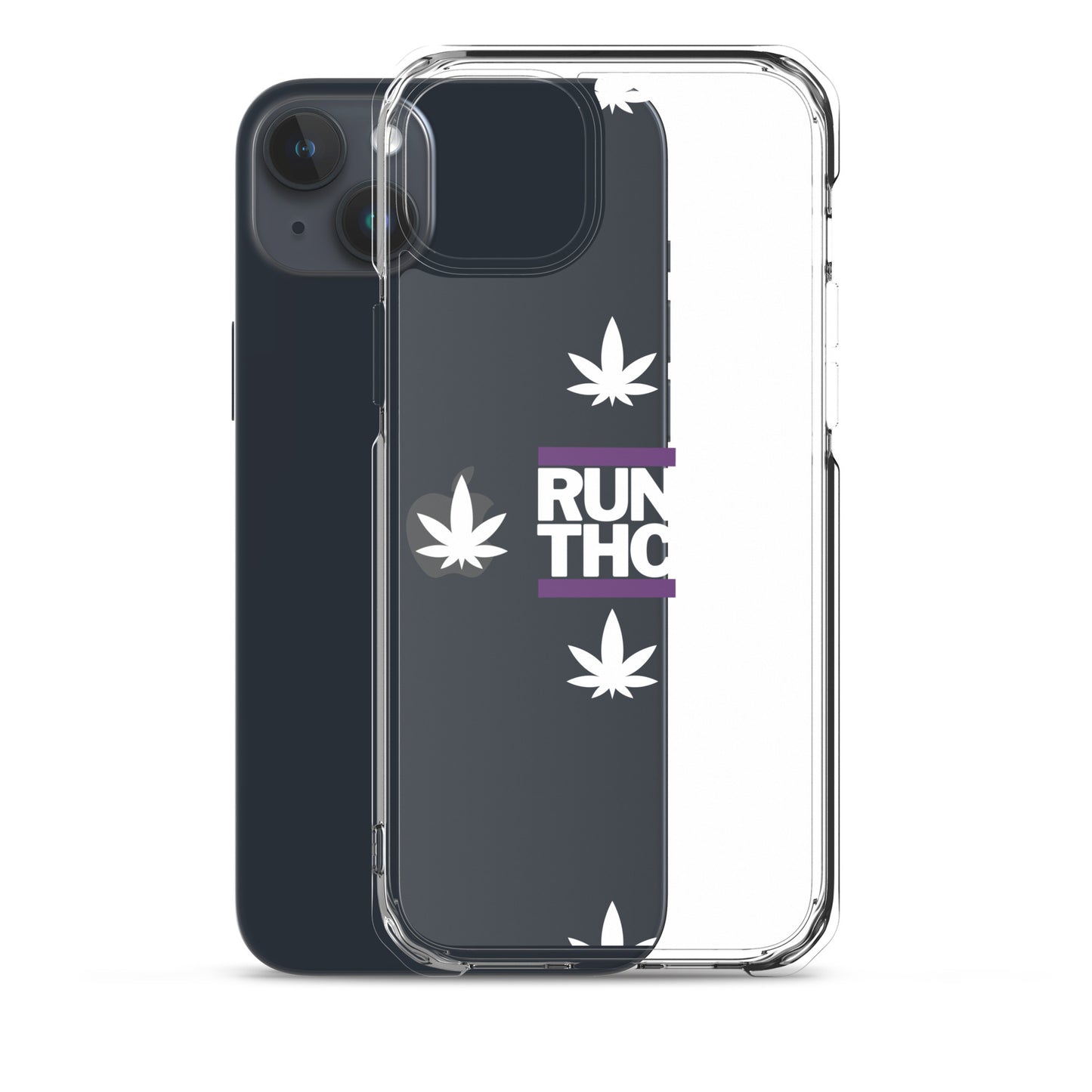 Clear Case for iPhone® - RUNTHC Logo - TWOSTARS