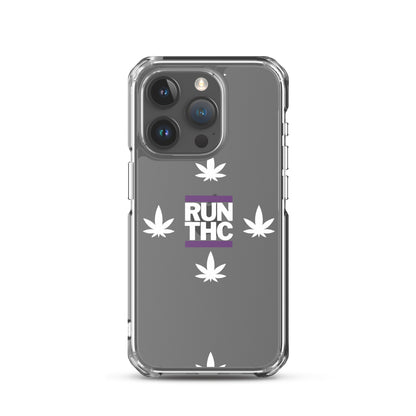 Clear Case for iPhone® - RUNTHC Logo - TWOSTARS