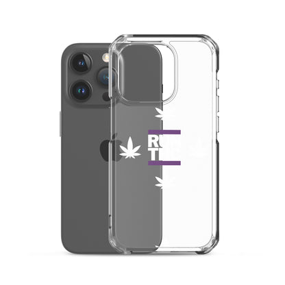 Clear Case for iPhone® - RUNTHC Logo - TWOSTARS