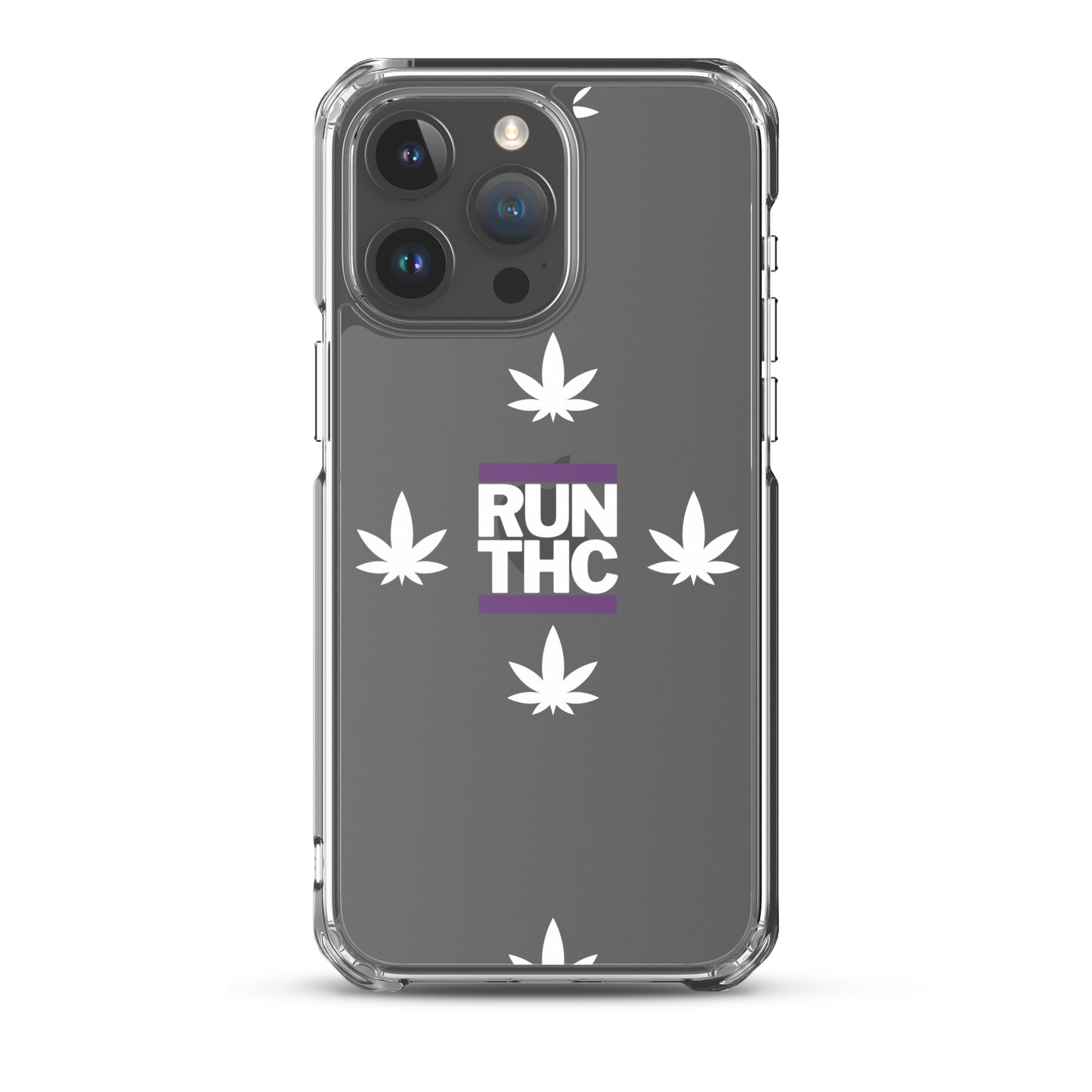 Clear Case for iPhone® - RUNTHC Logo - TWOSTARS