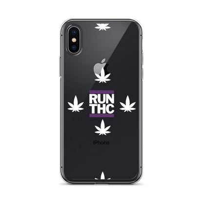 Clear Case for iPhone® - RUNTHC Logo - TWOSTARS