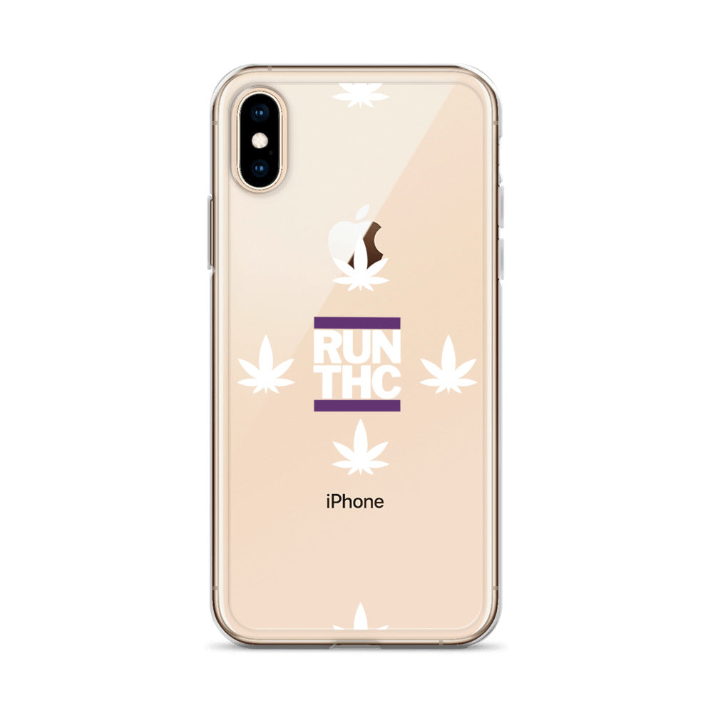 Clear Case for iPhone® - RUNTHC Logo - TWOSTARS