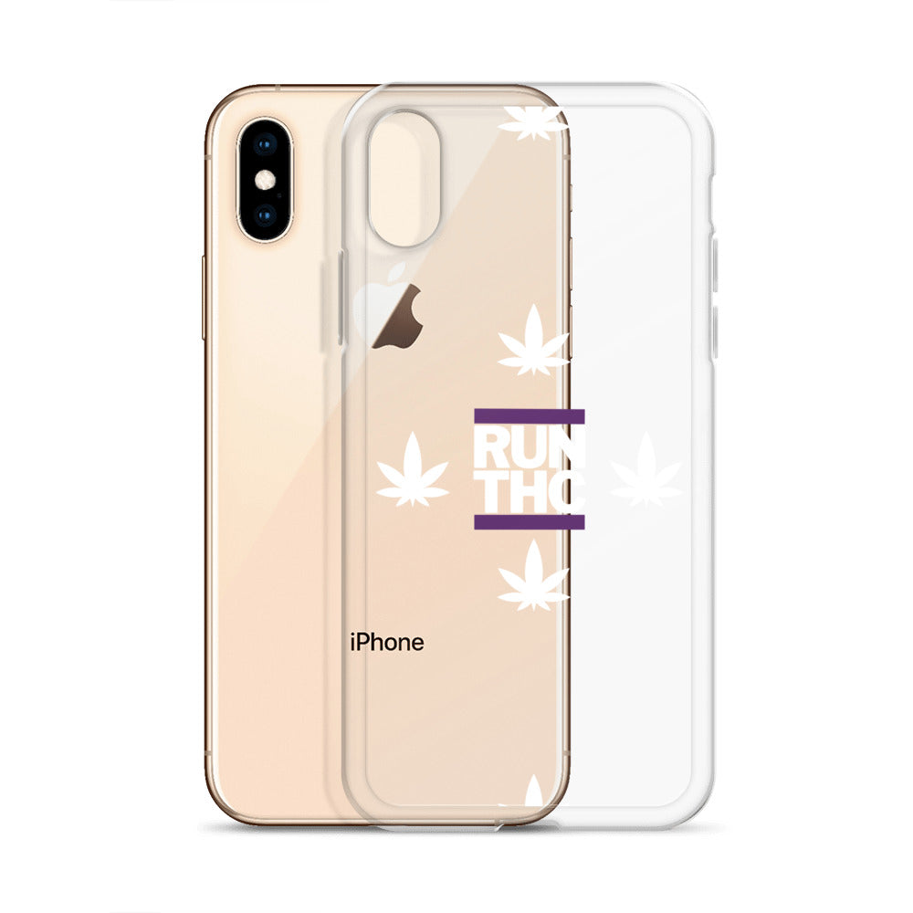 Clear Case for iPhone® - RUNTHC Logo - TWOSTARS