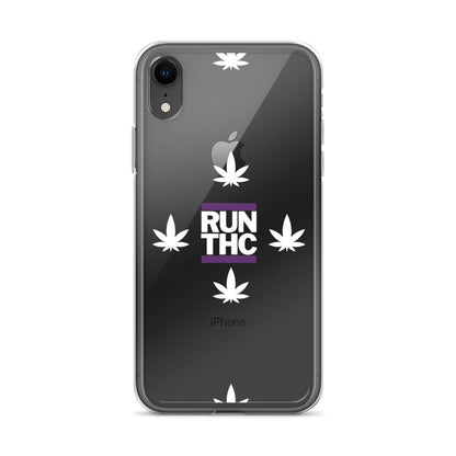 Clear Case for iPhone® - RUNTHC Logo - TWOSTARS