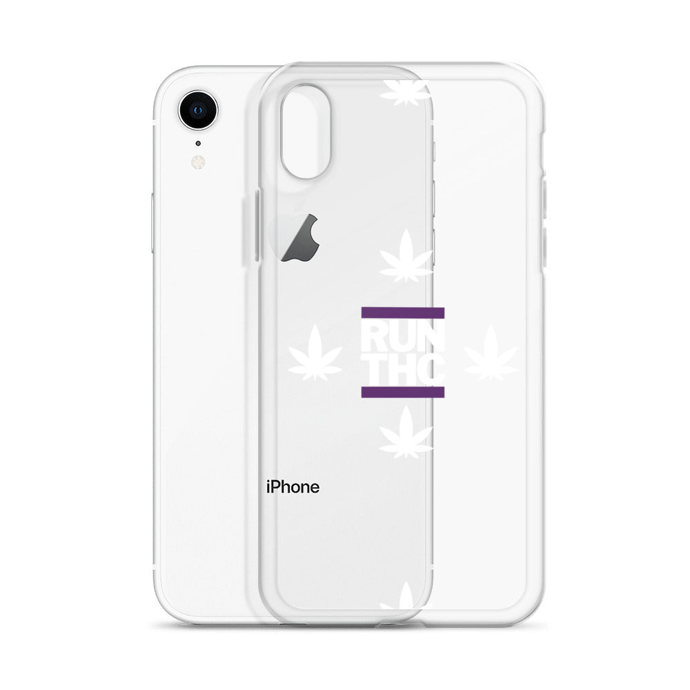 Clear Case for iPhone® - RUNTHC Logo - TWOSTARS