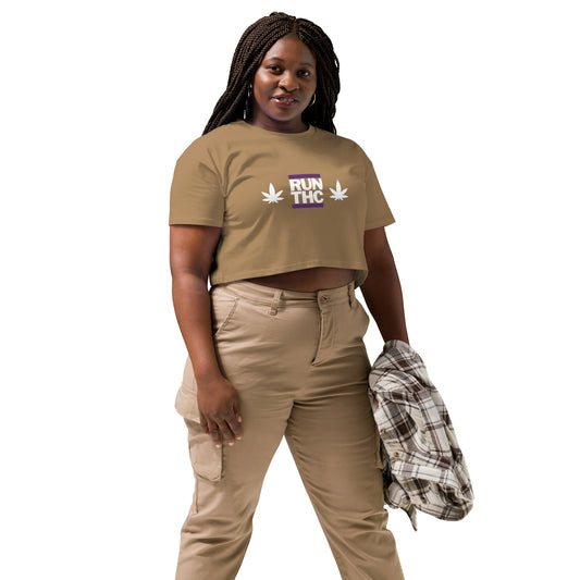 RUN THC TWO STAR | Women’s Relaxed Crop Top