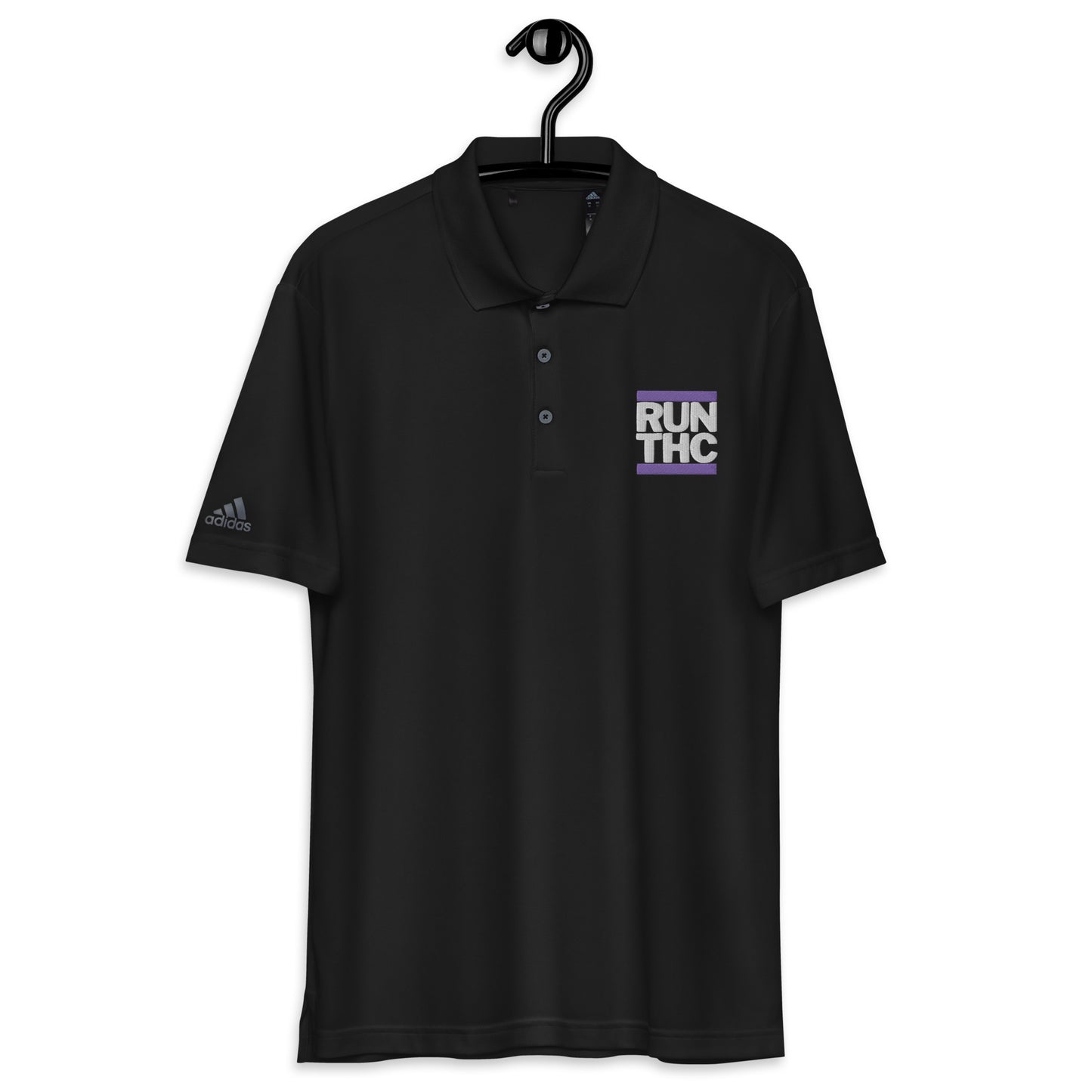 RUN THC | PURP Adidas Performance Polo