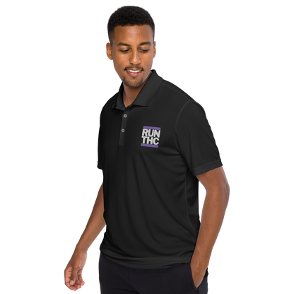 RUN THC | PURP Adidas Performance Polo