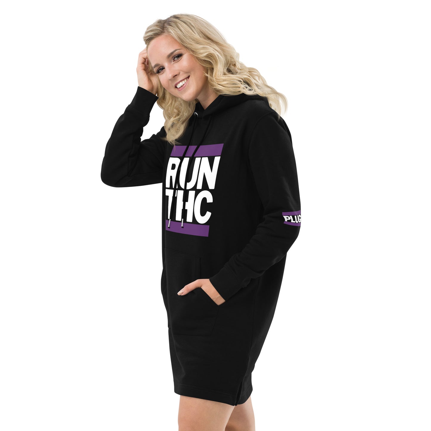 RUN THC | Hoodie Dress | PURP