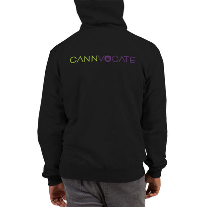 RUN THC | Champion Hoodie | Purple Logo